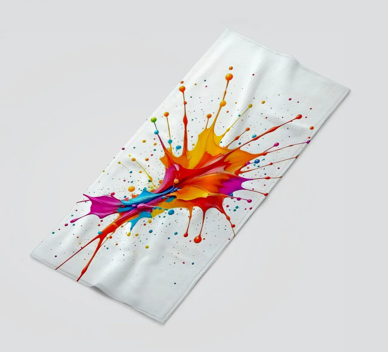 Tache de couleur_StilB_2 serviette de plage de Farb- und Blütenzauber by LK