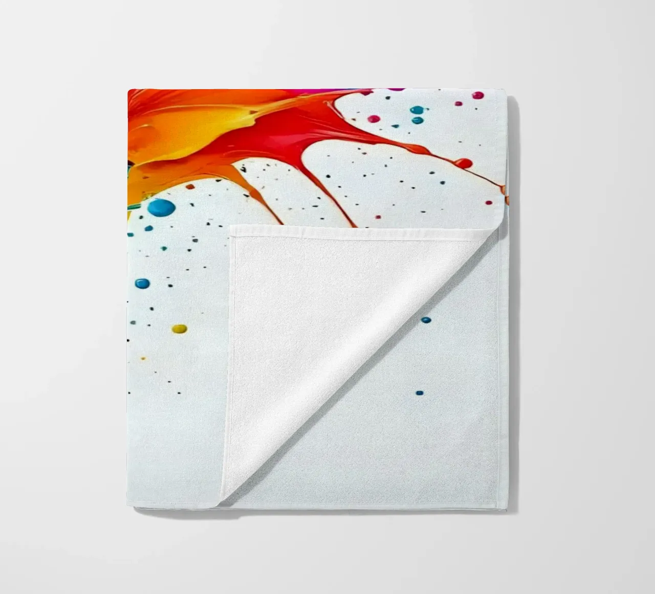 Tache de couleur_StilB_2 serviette de plage de Farb- und Blütenzauber by LK