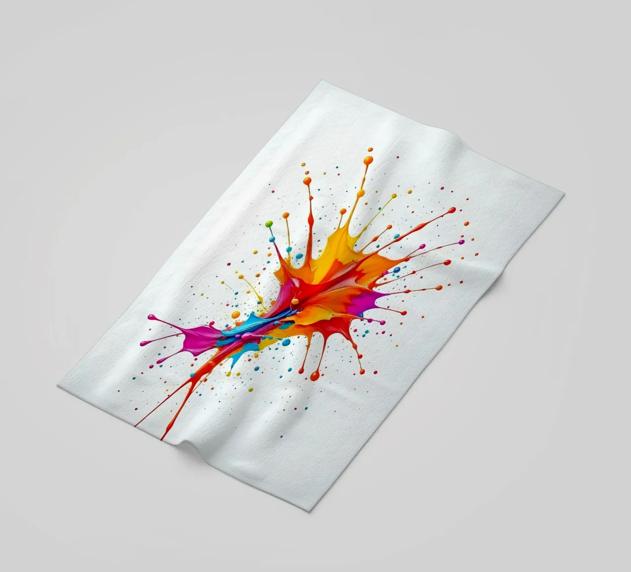 Tache de couleur_StilB_2 serviette de plage de Farb- und Blütenzauber by LK