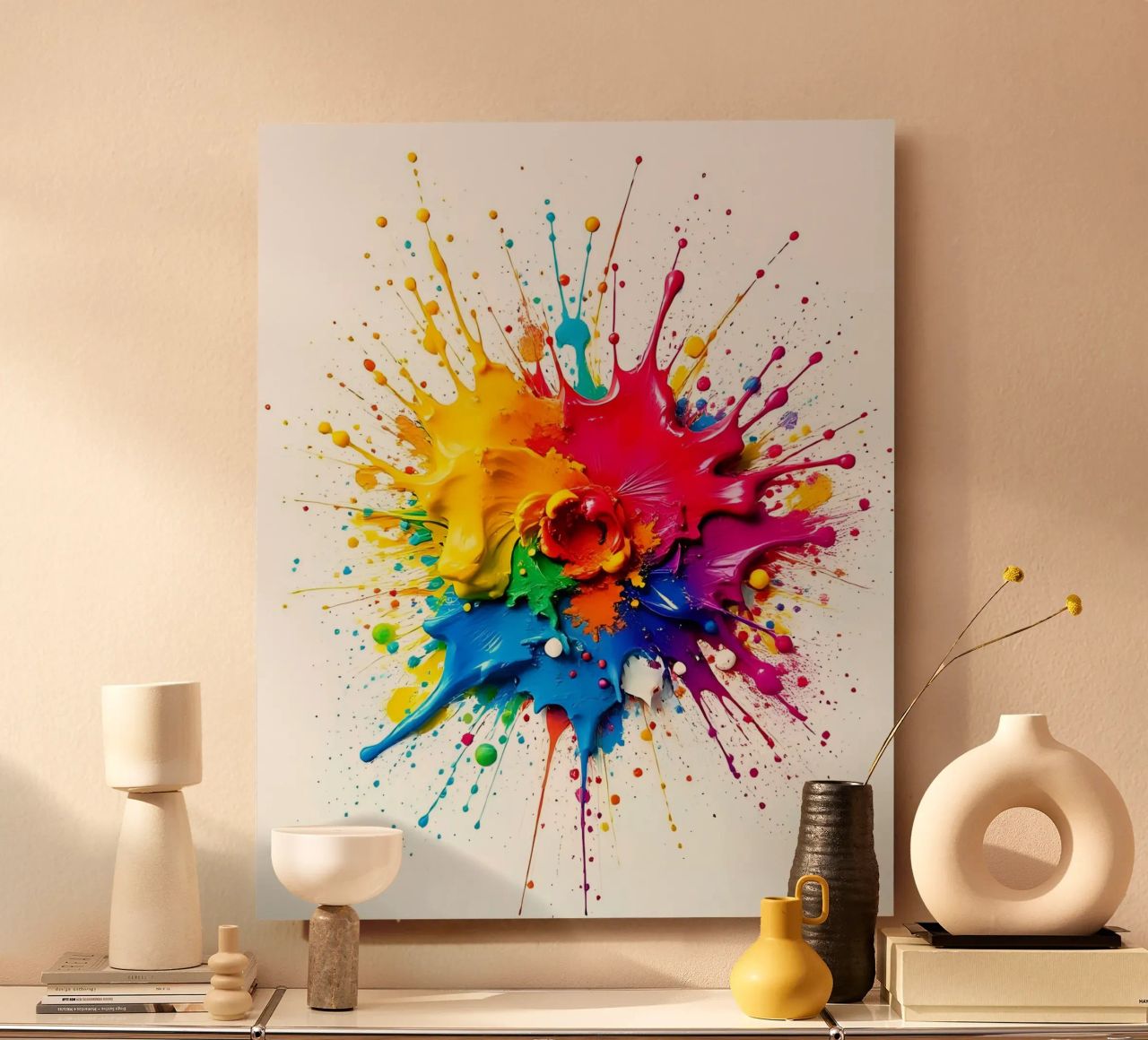 Colore blob_StyleB_3 alluminio dibond da Farb- und Blütenzauber by LK