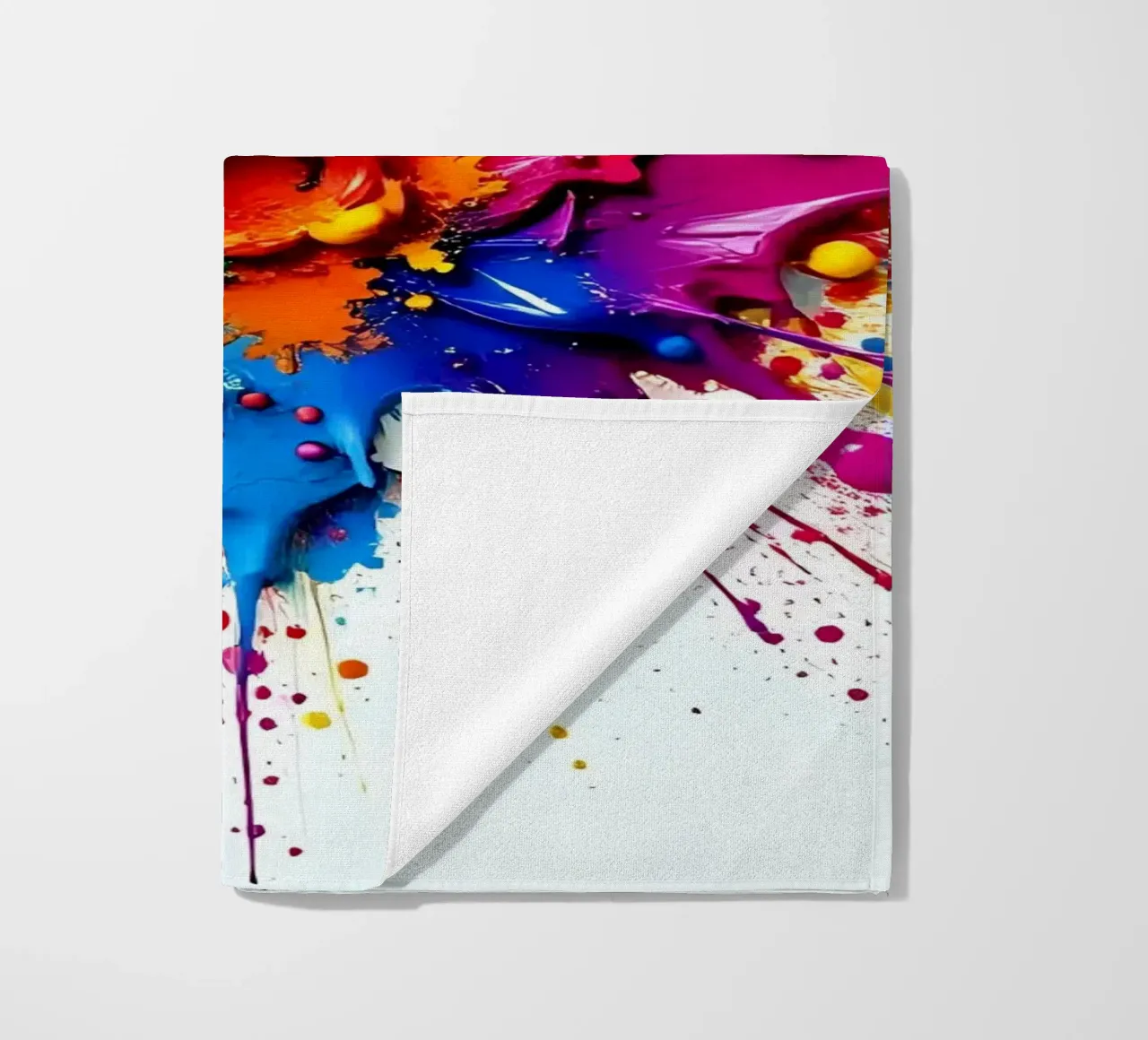 Colour blob_StyleB_3 beach towel by Farb- und Blütenzauber by LK