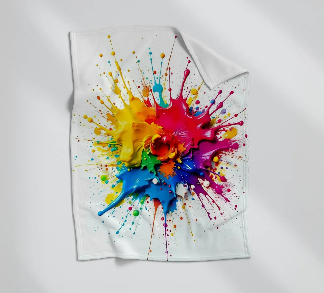 Colore blob_StyleB_3 coperta in pile da Farb- und Blütenzauber by LK