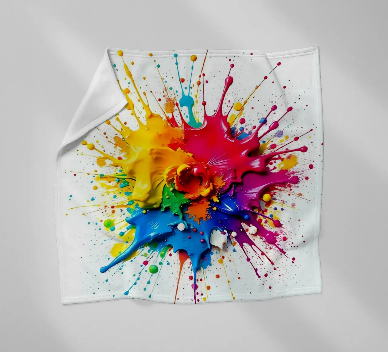 Colore blob_StyleB_3 coperta in pile da Farb- und Blütenzauber by LK