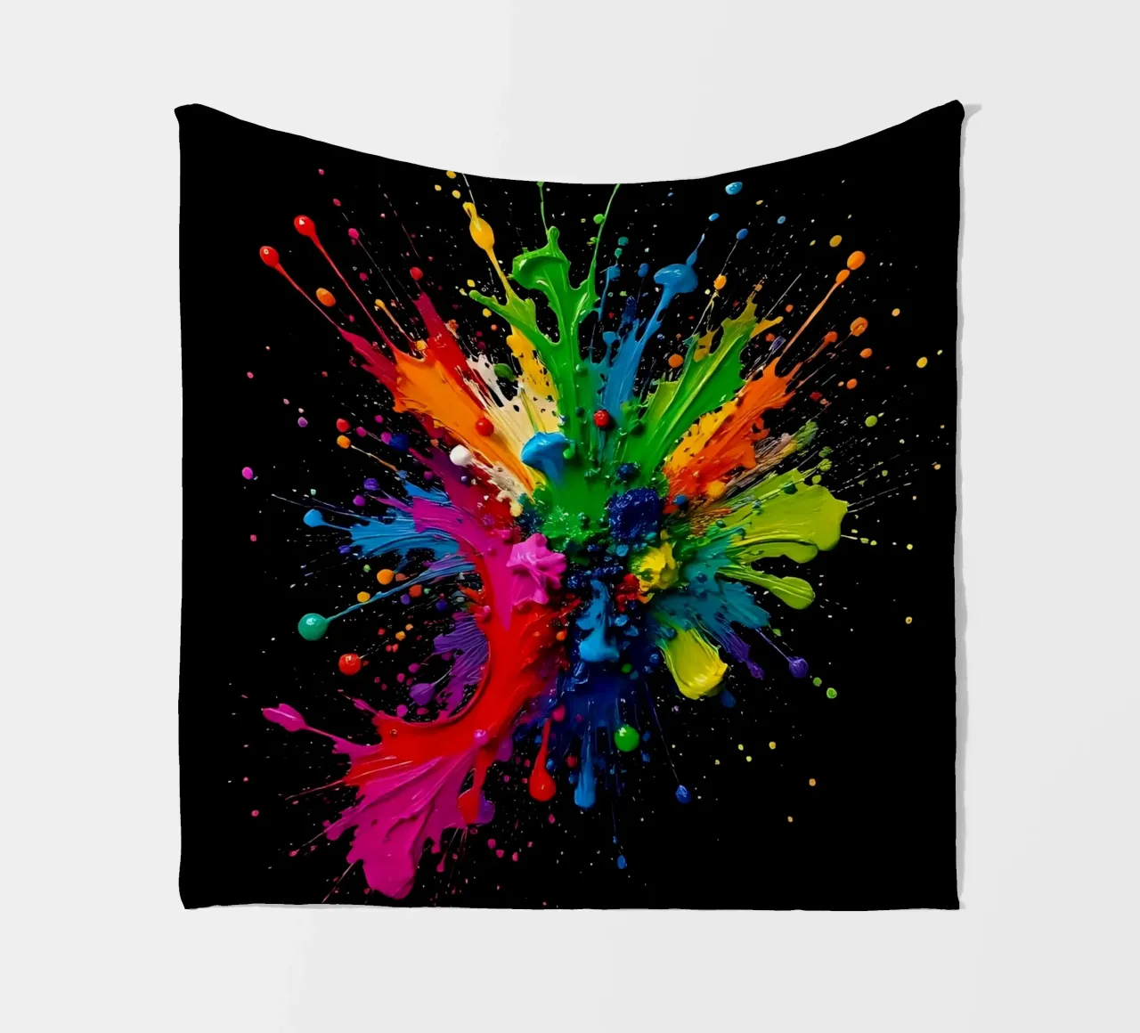 Tache de couleur_StilC_1 plaid polaire de Farb- und Blütenzauber by LK