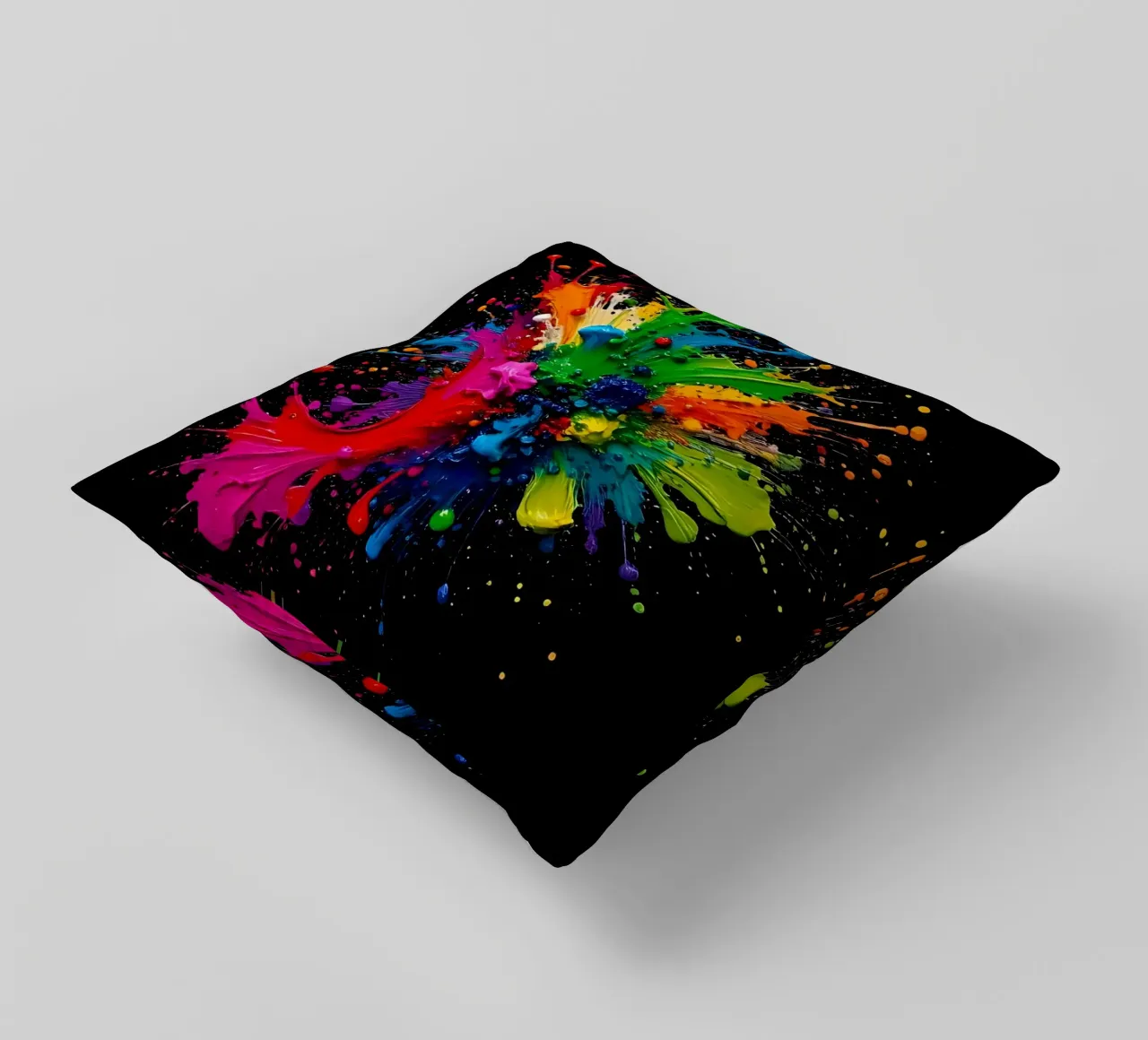 Tache de couleur_StilC_1 coussin de Farb- und Blütenzauber by LK