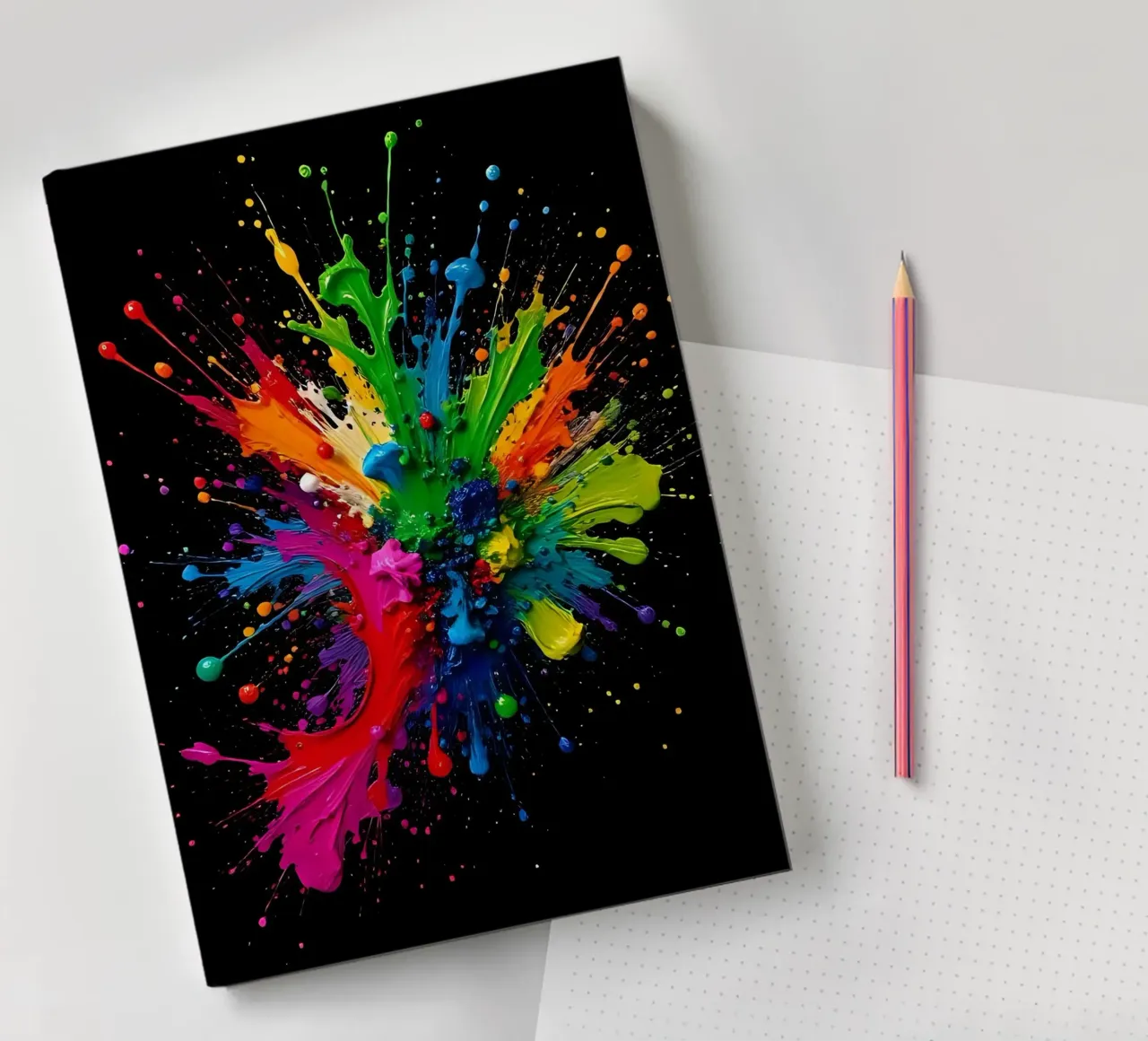 Tache de couleur_StilC_1 carnet de notes de Farb- und Blütenzauber by LK