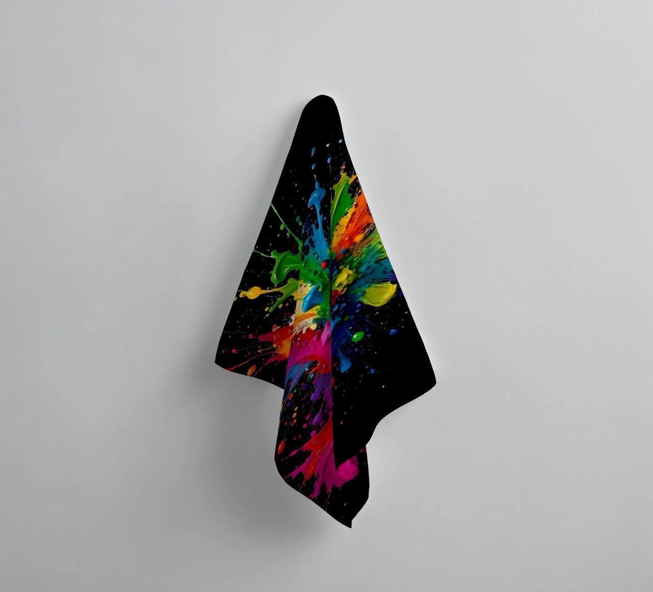Tache de couleur_StilC_1 serviette de bain de Farb- und Blütenzauber by LK