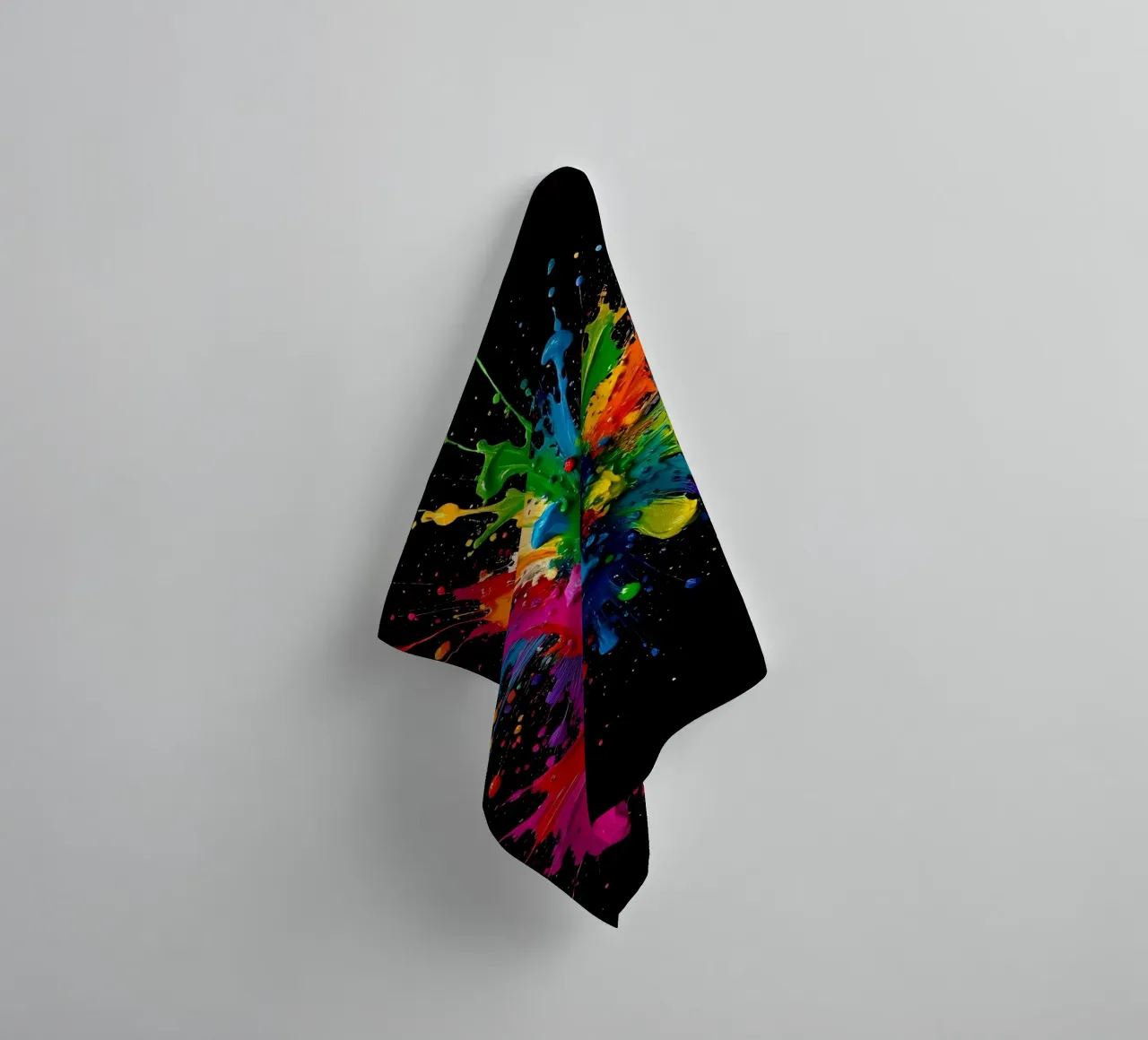 Tache de couleur_StilC_1 serviette de bain de Farb- und Blütenzauber by LK