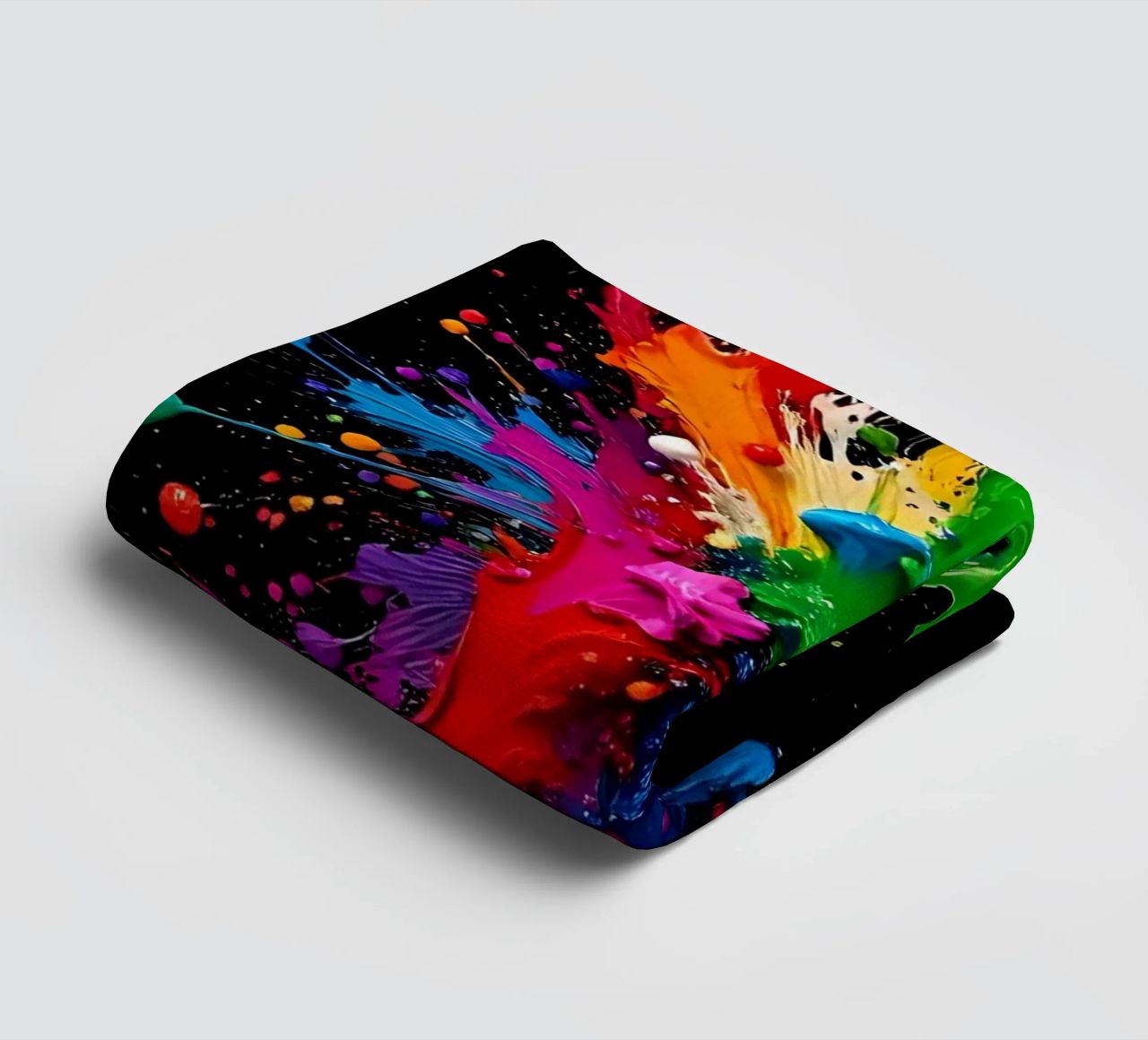 Tache de couleur_StilC_1 serviette de bain de Farb- und Blütenzauber by LK