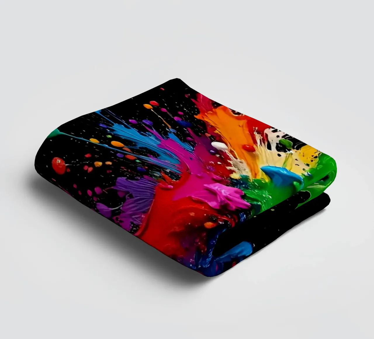 Tache de couleur_StilC_1 serviette de bain de Farb- und Blütenzauber by LK