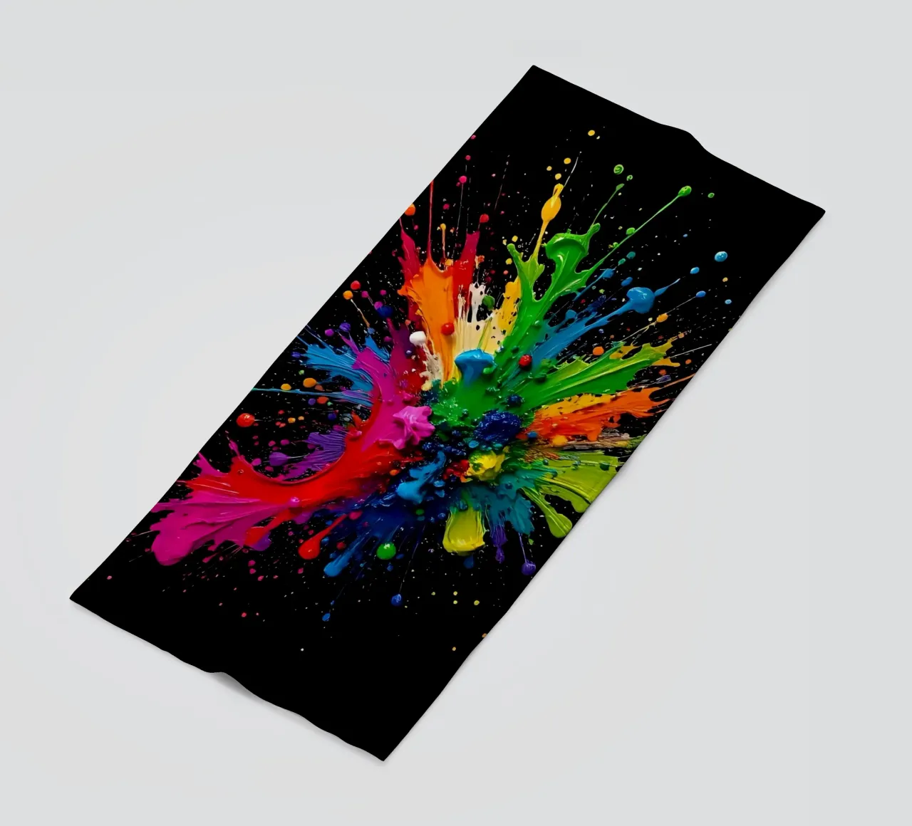 Tache de couleur_StilC_1 serviette de plage de Farb- und Blütenzauber by LK