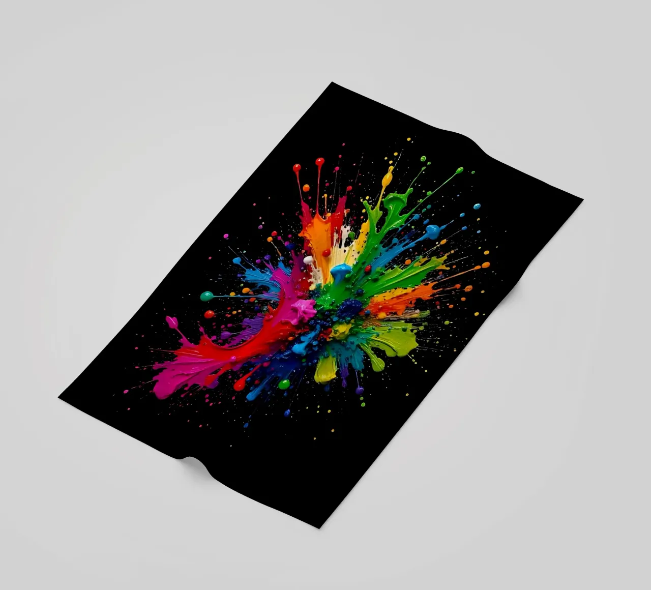 Tache de couleur_StilC_1 serviette de plage de Farb- und Blütenzauber by LK