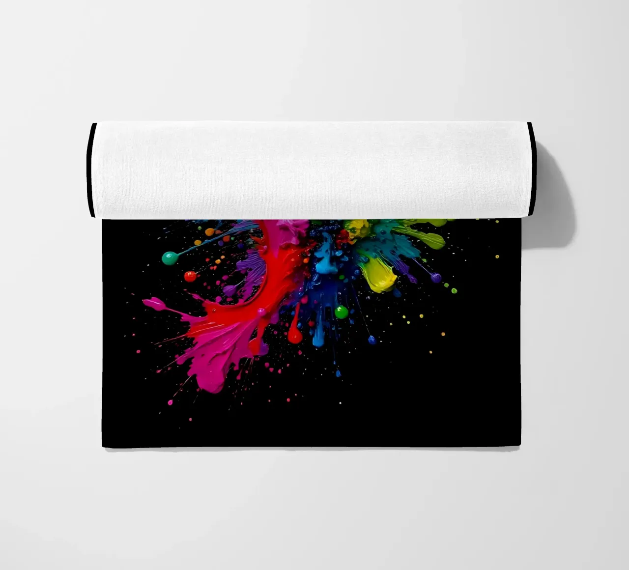 Tache de couleur_StilC_1 serviette de plage de Farb- und Blütenzauber by LK