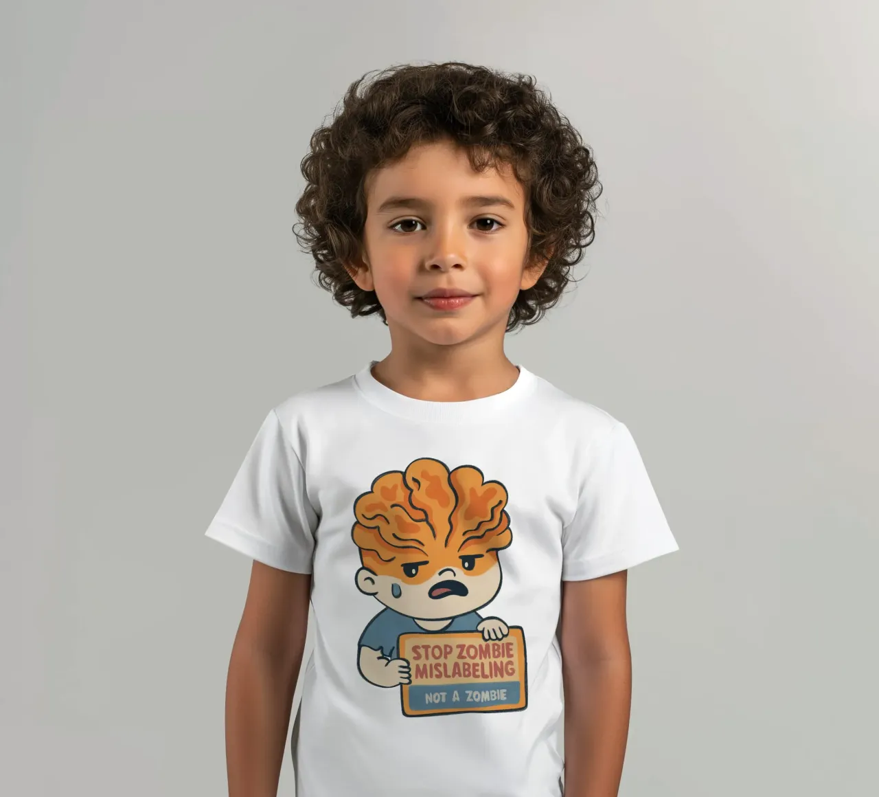Stop all'etichettatura errata degli zombie t-shirt bambini da Loobs