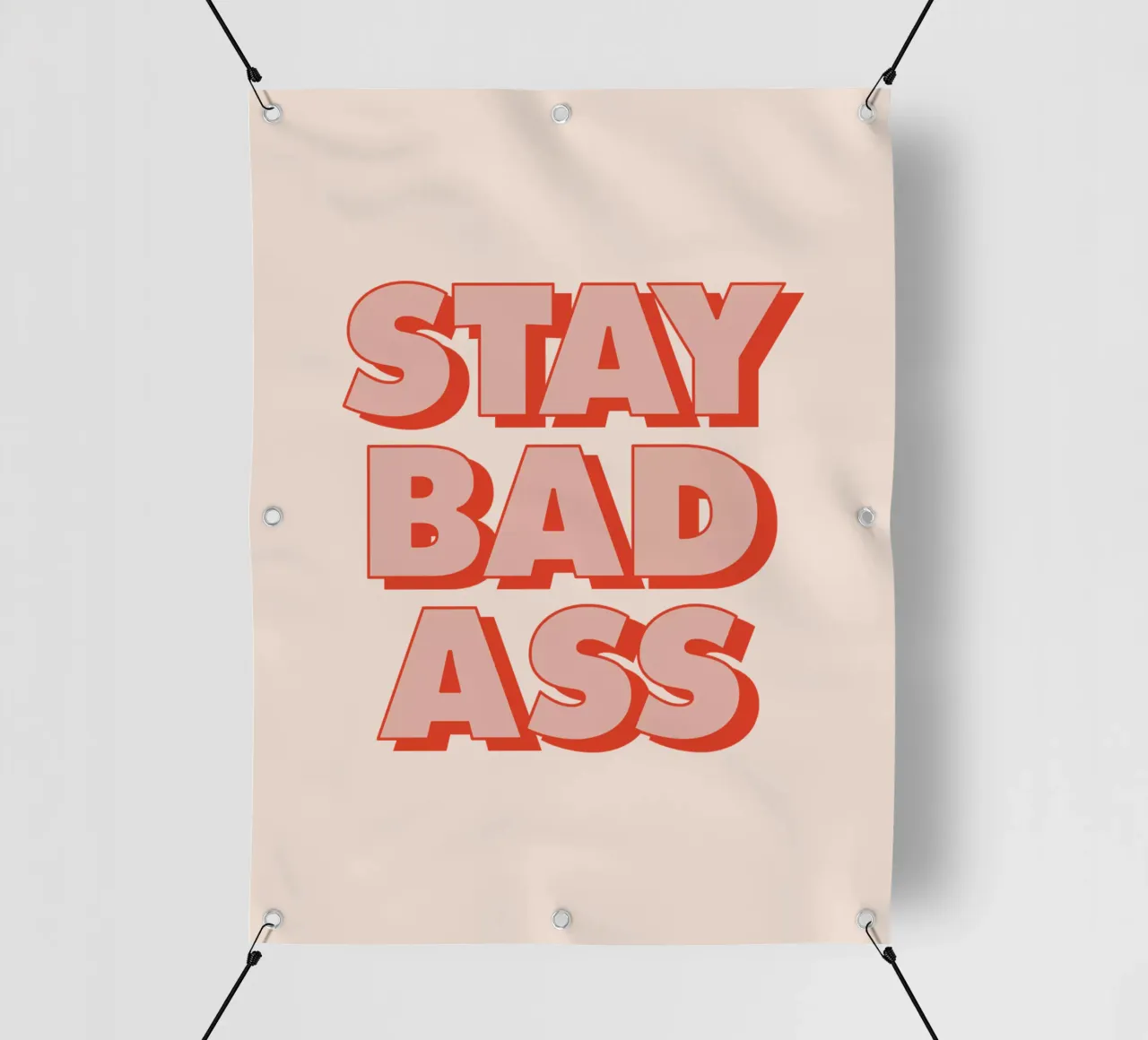 Rimanere cattivi telo in pvc da THE MOTIVATED TYPE