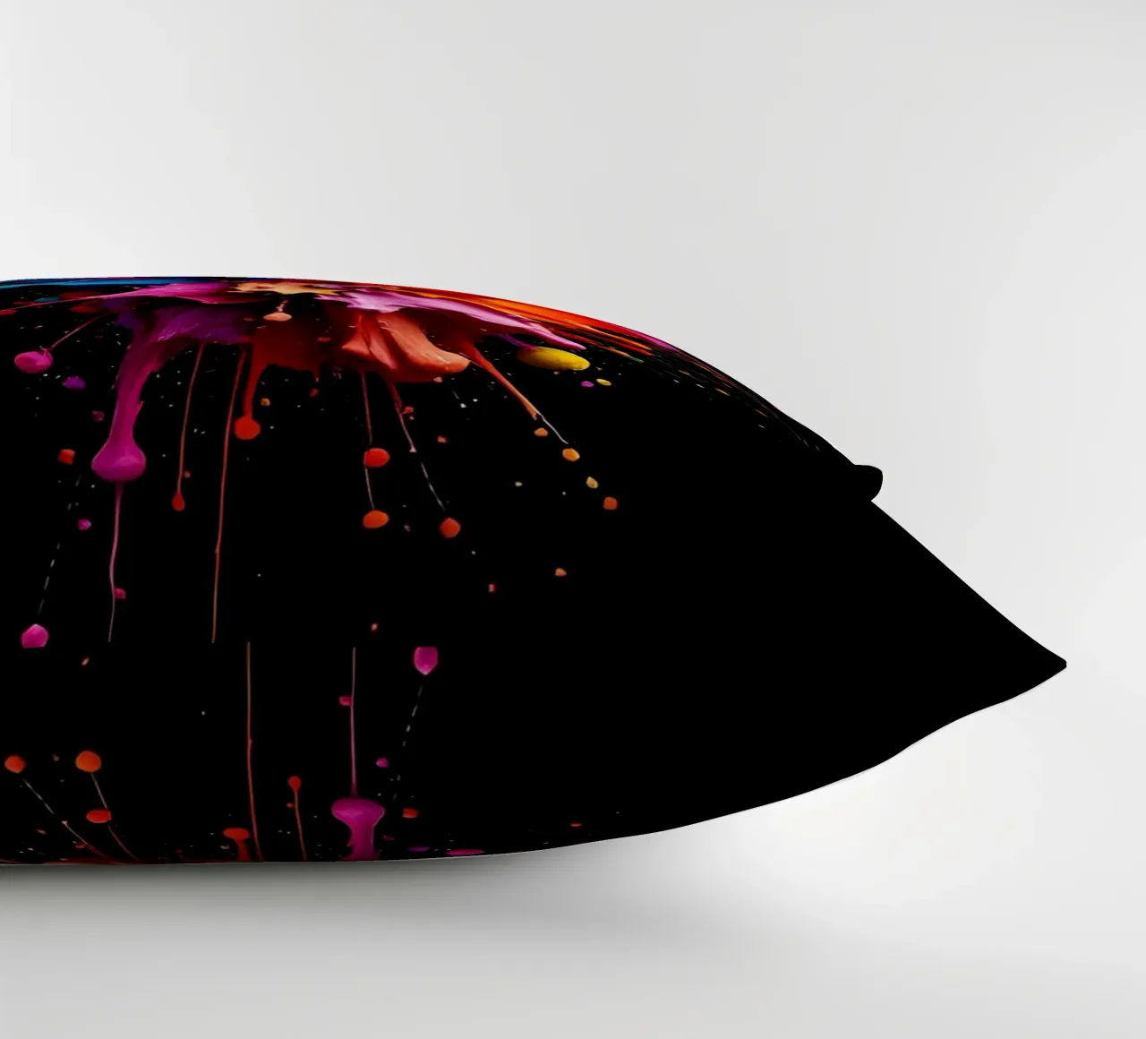Colour blob_StyleC_2 decorative cushion by Farb- und Blütenzauber by LK