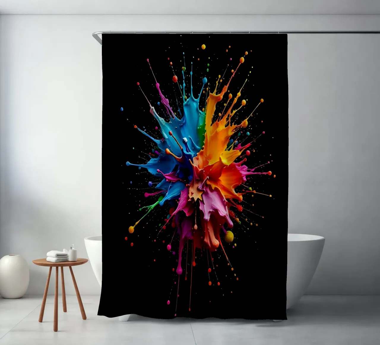 Colore blob_StyleC_2 tenda da doccia da Farb- und Blütenzauber by LK