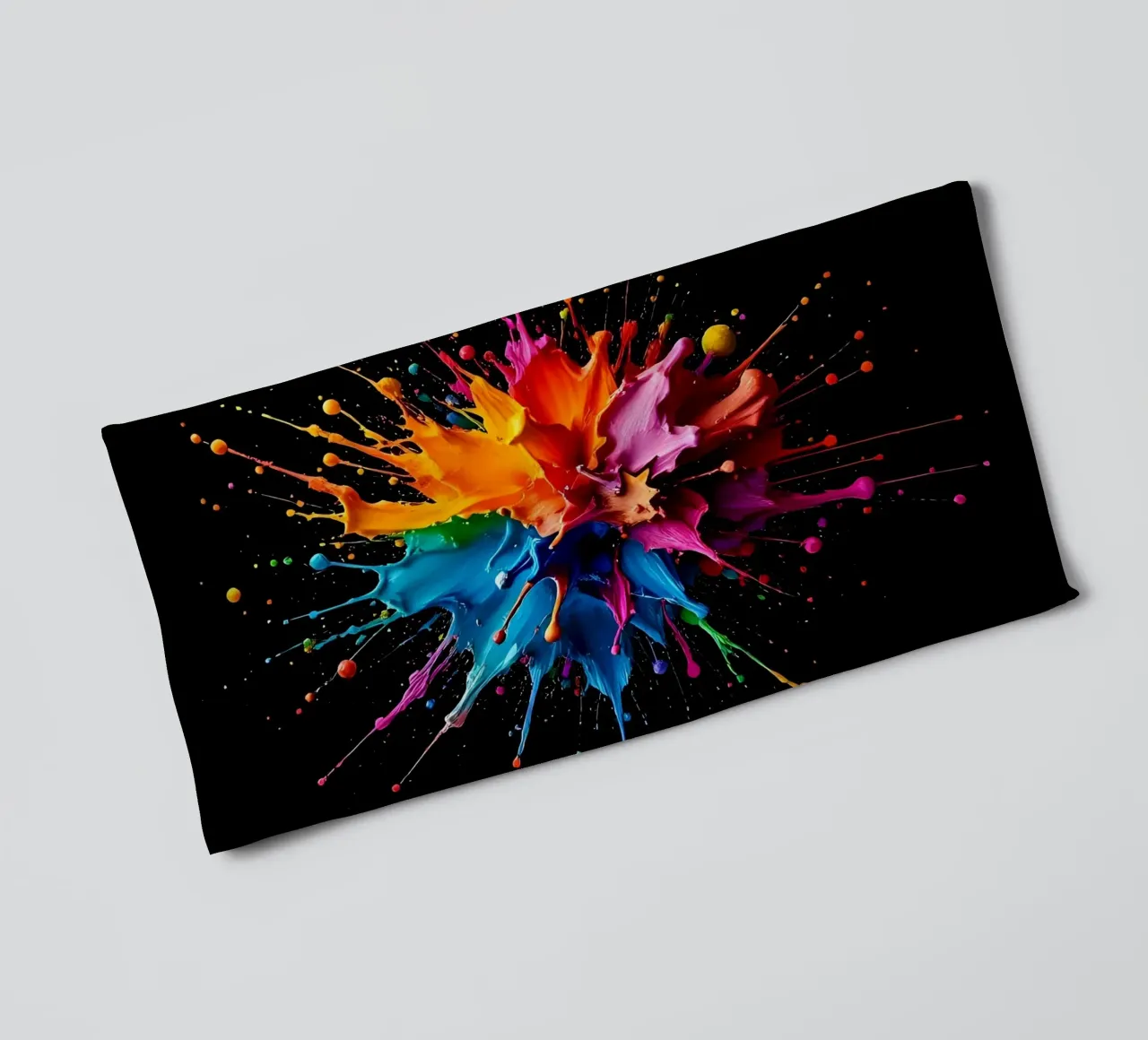 Tache de couleur_StilC_2 serviette de bain de Farb- und Blütenzauber by LK