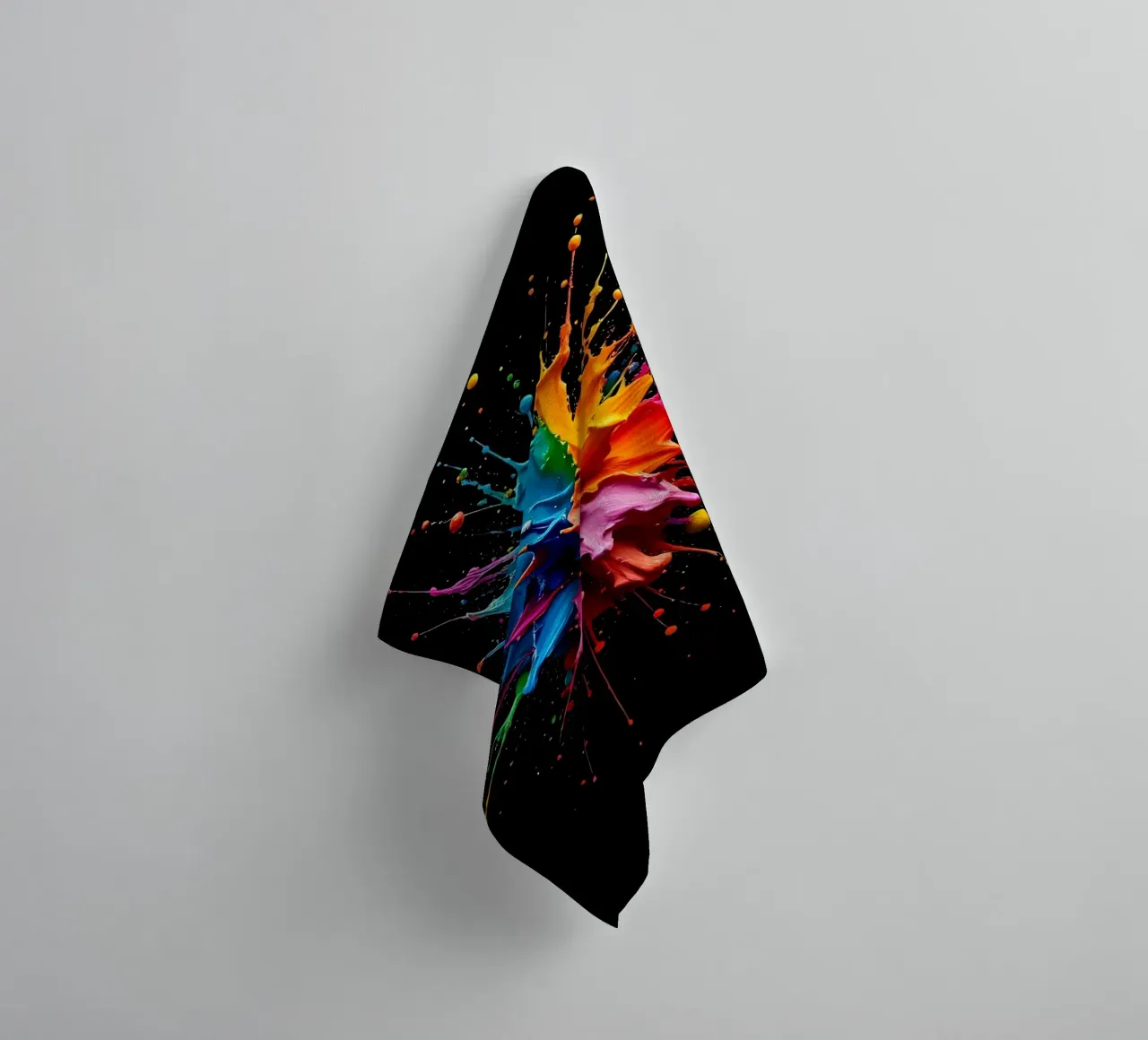 Tache de couleur_StilC_2 serviette de bain de Farb- und Blütenzauber by LK