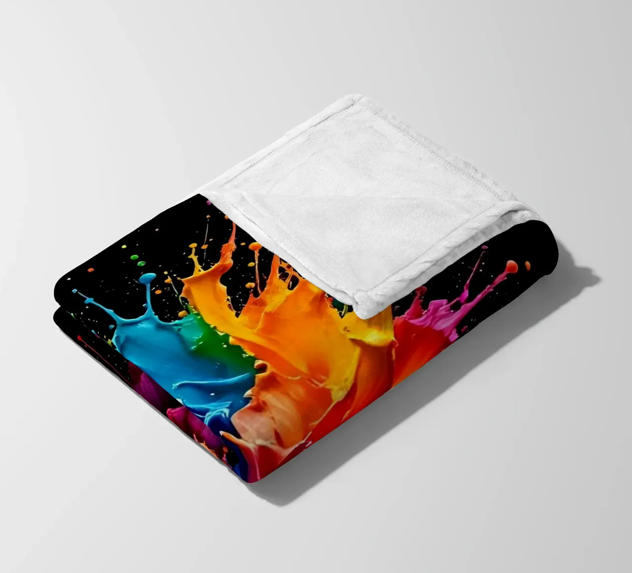 Colore blob_StyleC_2 coperta in pile da Farb- und Blütenzauber by LK