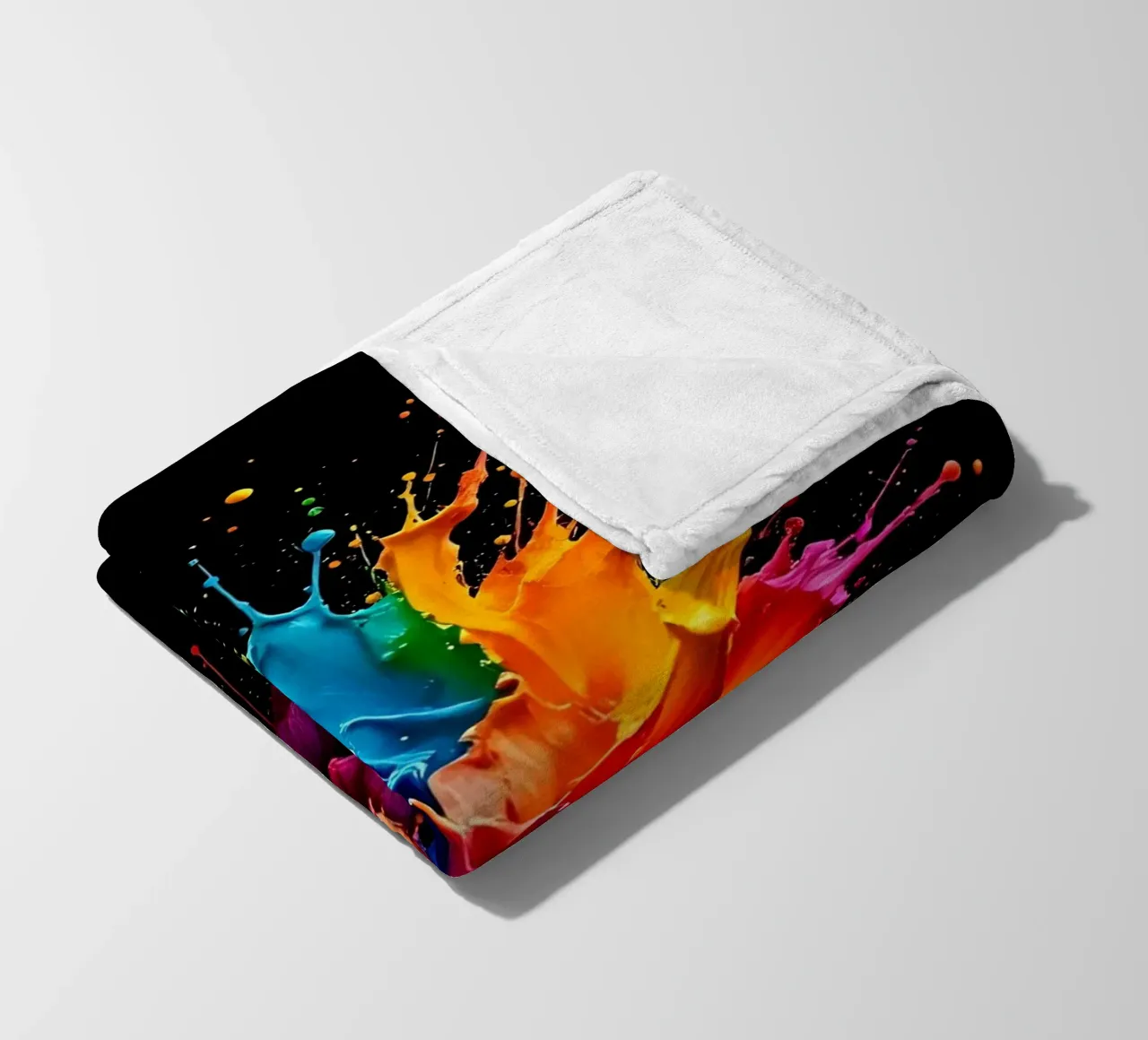 Colore blob_StyleC_2 coperta in pile da Farb- und Blütenzauber by LK