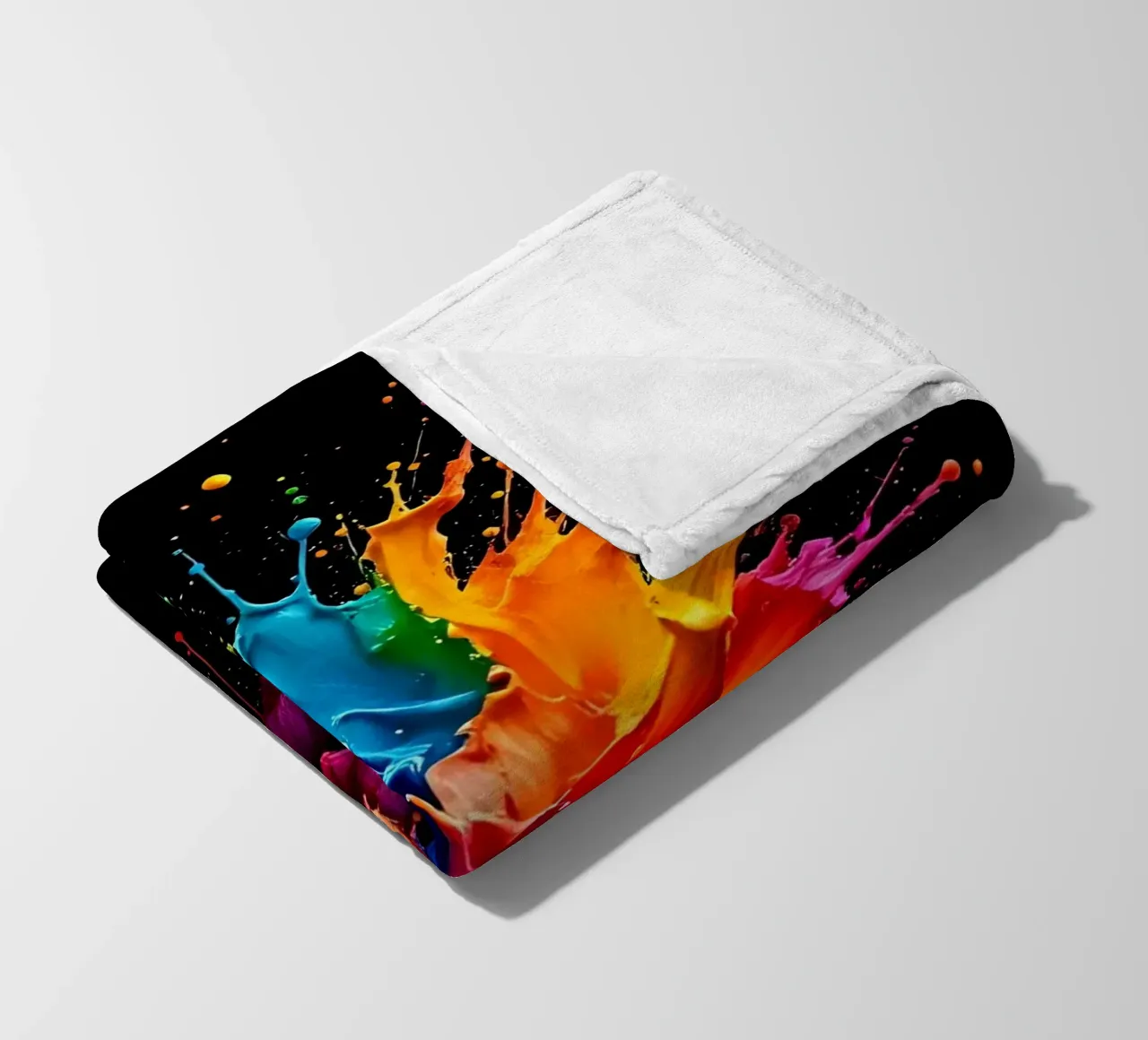 Colore blob_StyleC_2 coperta in pile da Farb- und Blütenzauber by LK