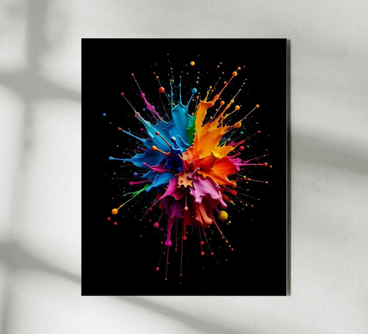 Colore blob_StyleC_2 alluminio dibond da Farb- und Blütenzauber by LK