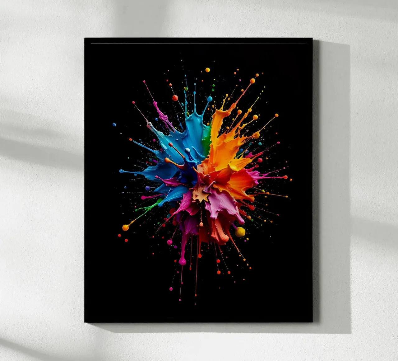 Kleur blob_StyleC_2 poster van Farb- und Blütenzauber by LK