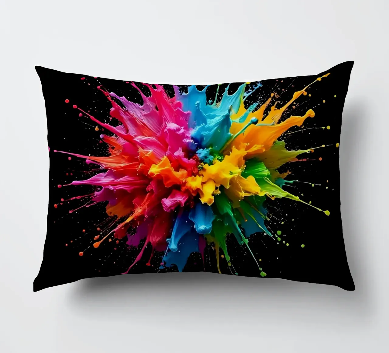 Tache de couleur_StilC_3 coussin de Farb- und Blütenzauber by LK