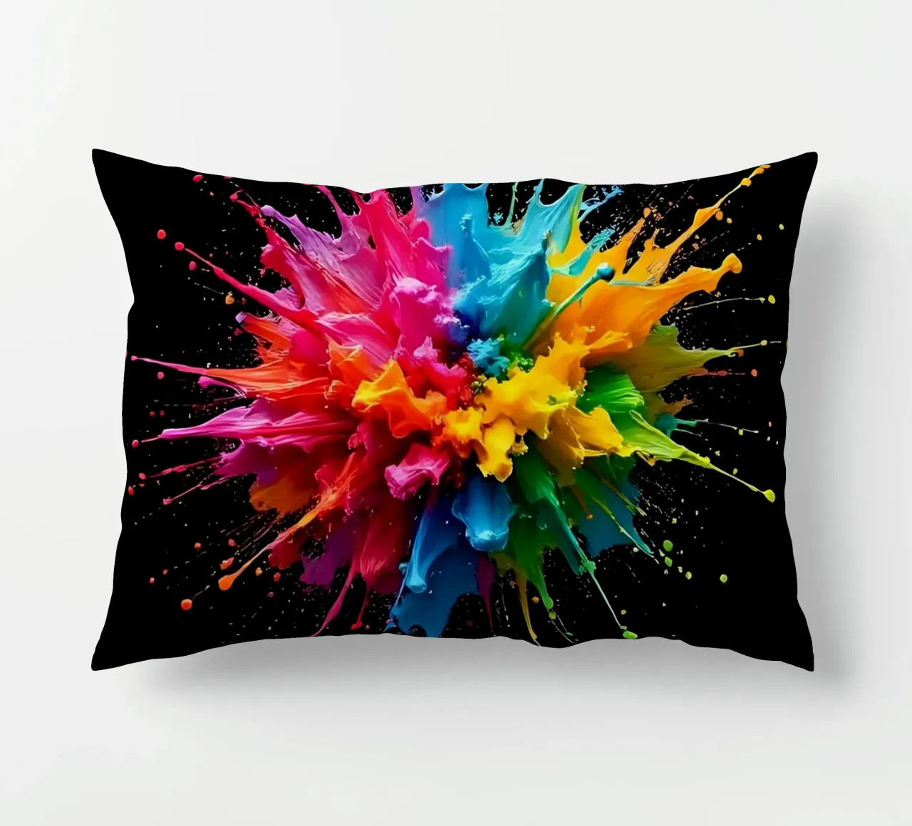 Tache de couleur_StilC_3 coussin de Farb- und Blütenzauber by LK