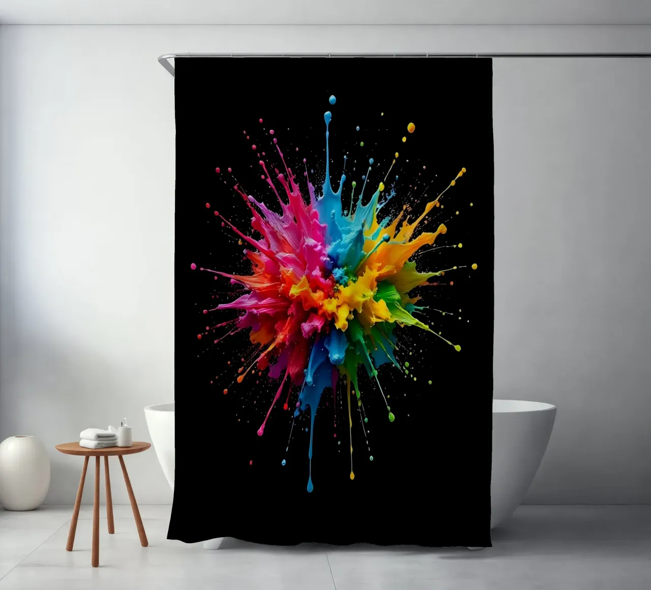 Colore Blob_StyleC_3 tenda da doccia da Farb- und Blütenzauber by LK