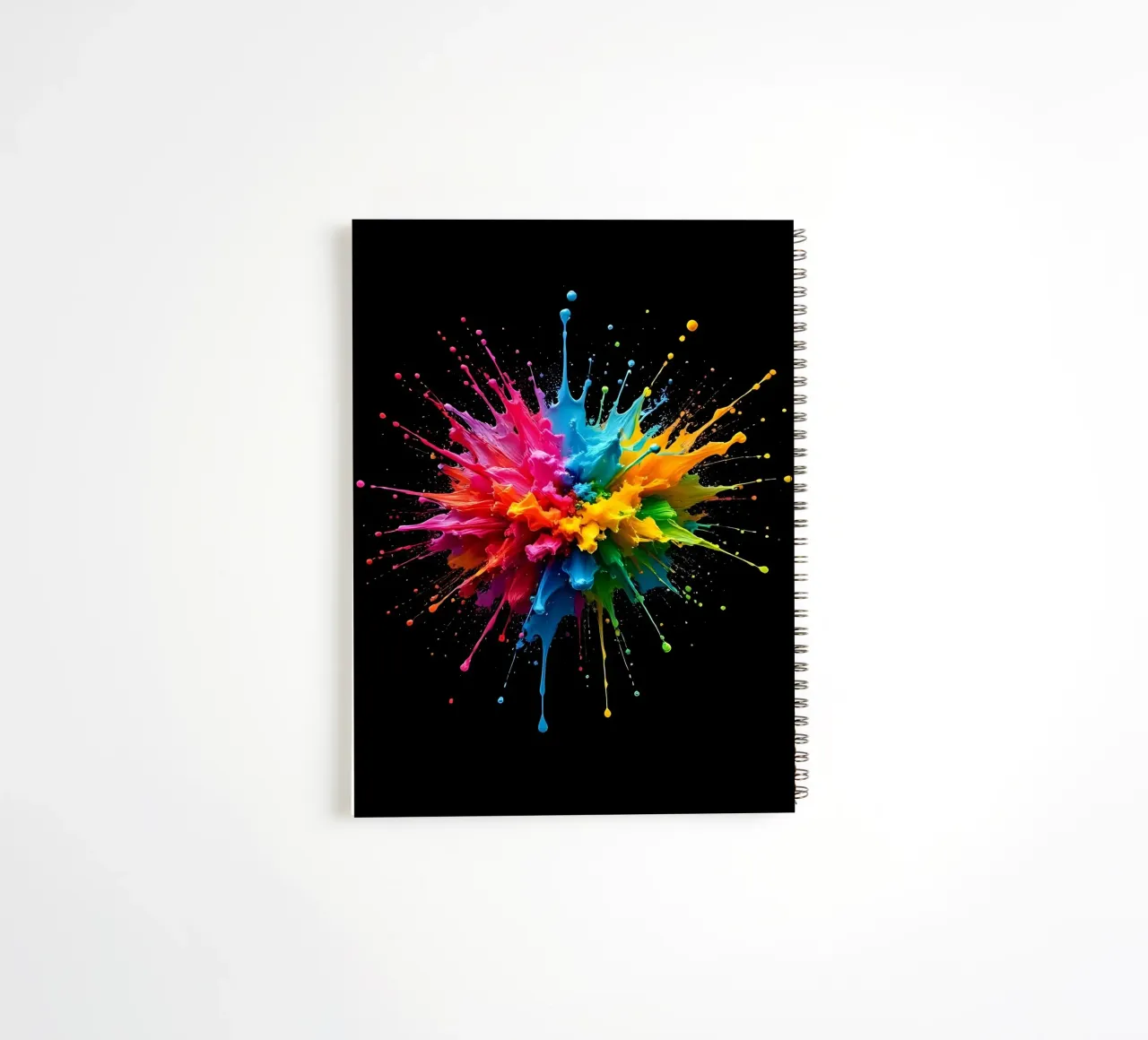 Colour Blob_StyleC_3 spiral notebook by Farb- und Blütenzauber by LK