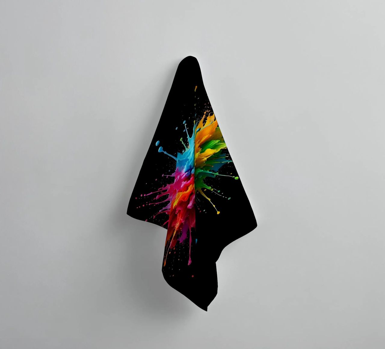 Tache de couleur_StilC_3 serviette de bain de Farb- und Blütenzauber by LK