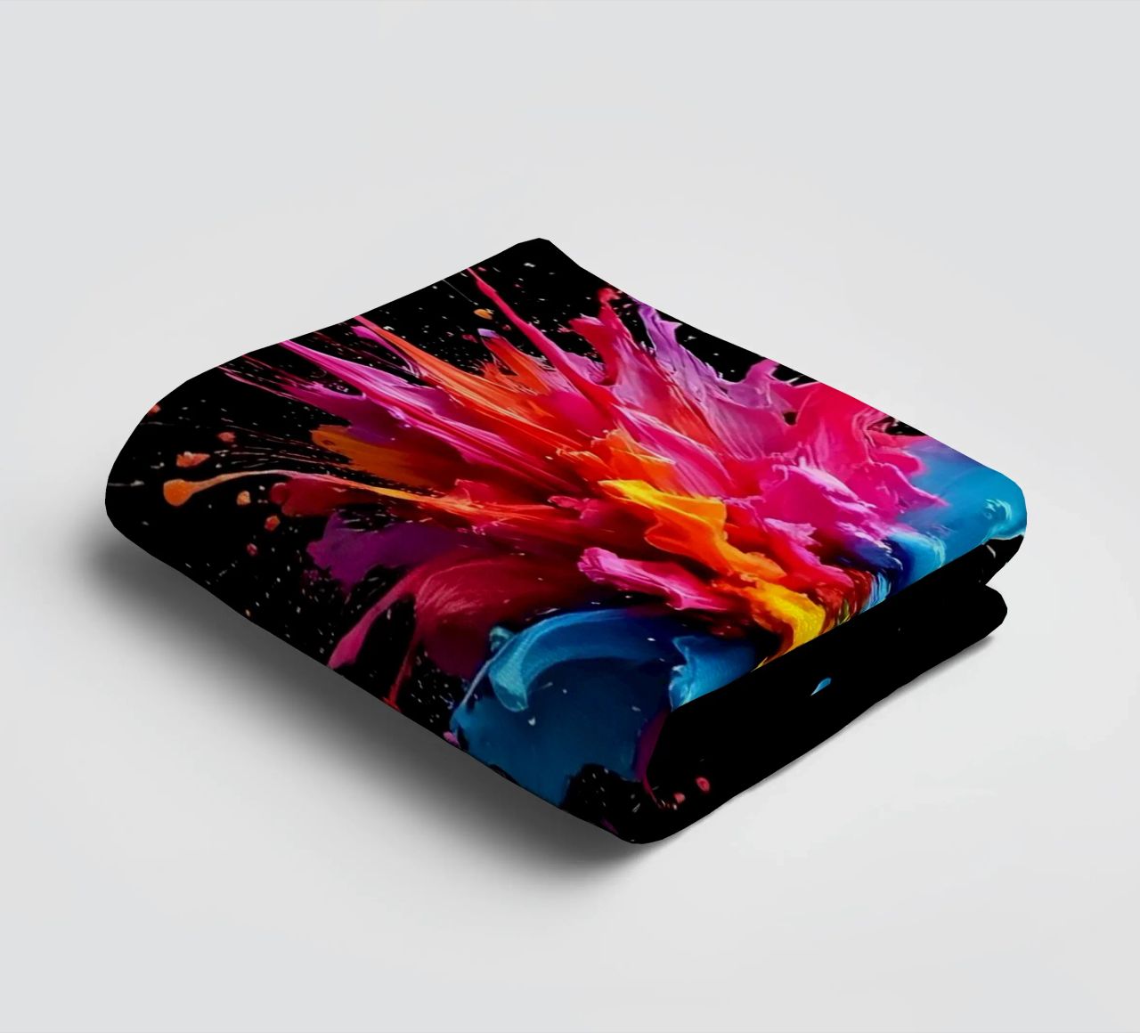 Tache de couleur_StilC_3 serviette de bain de Farb- und Blütenzauber by LK