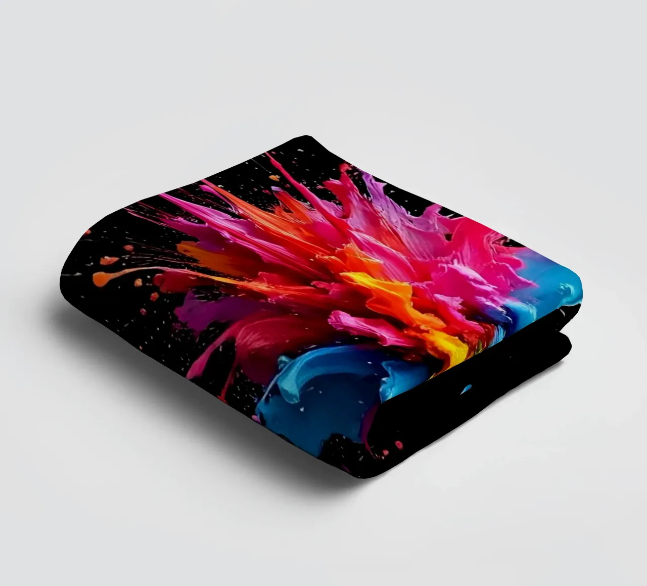 Tache de couleur_StilC_3 serviette de bain de Farb- und Blütenzauber by LK