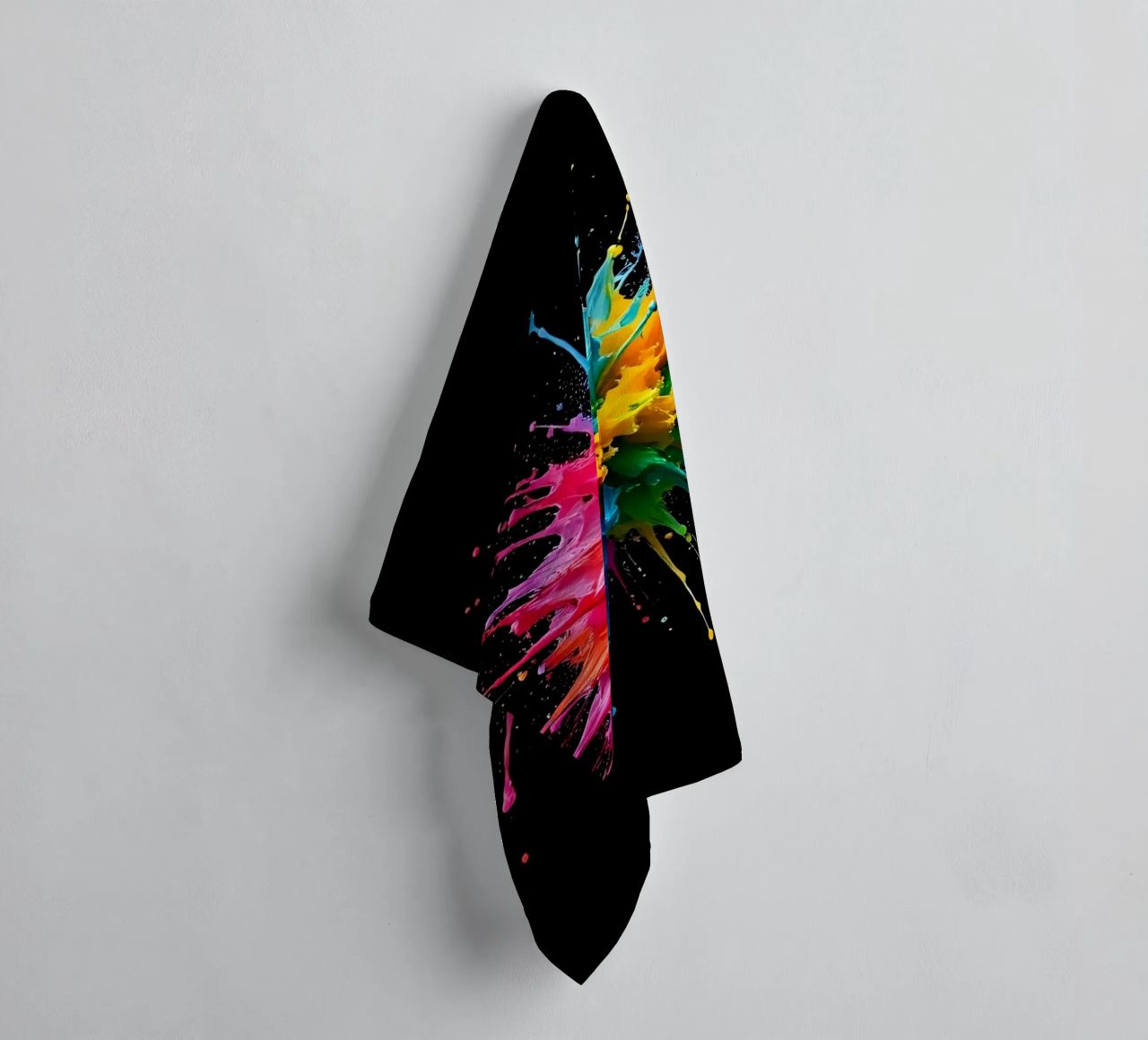 Tache de couleur_StilC_3 serviette de bain de Farb- und Blütenzauber by LK