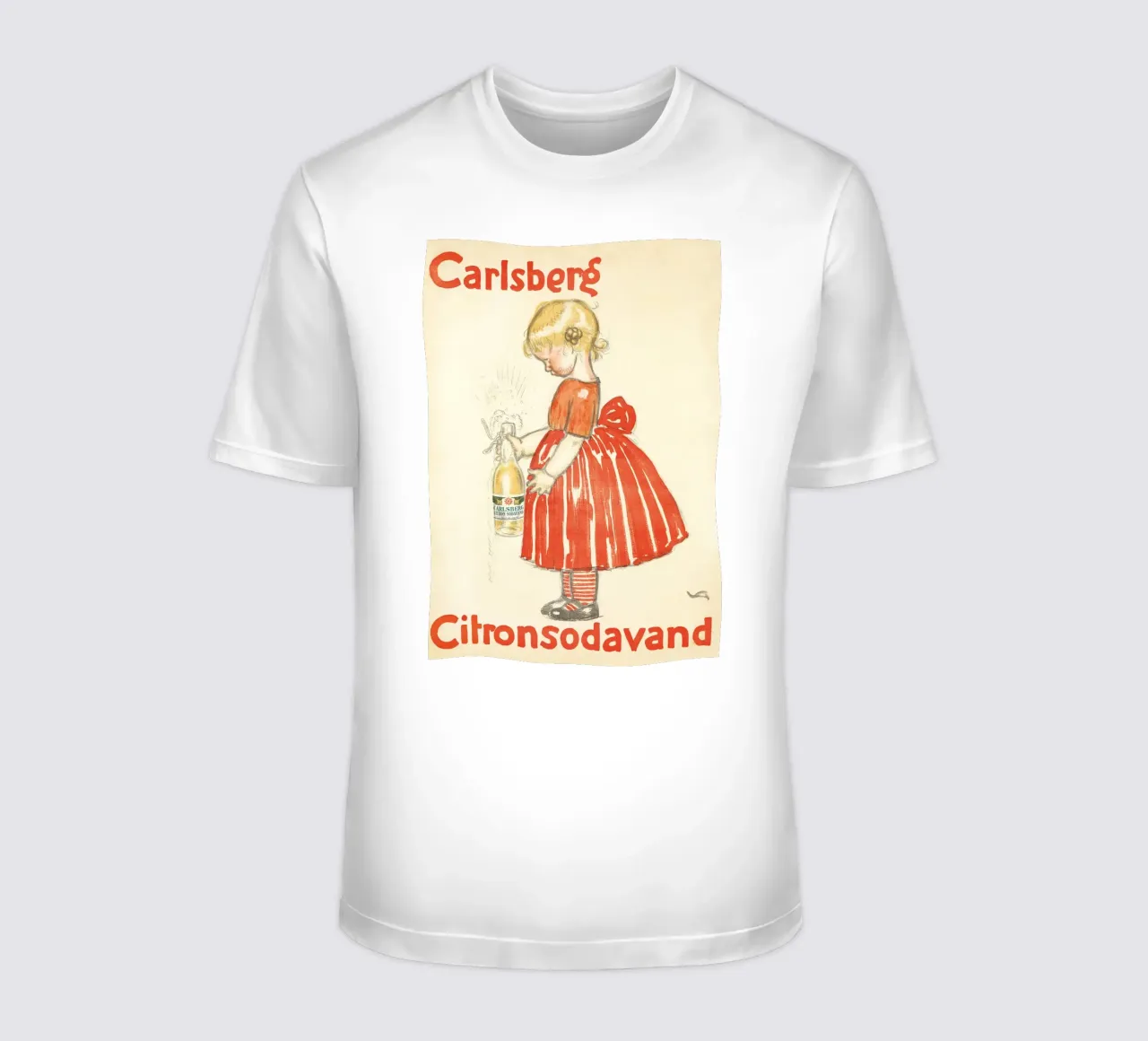 Carlsberg Zitrone Soda Wasser T-Shirt von Alexandra Sutton