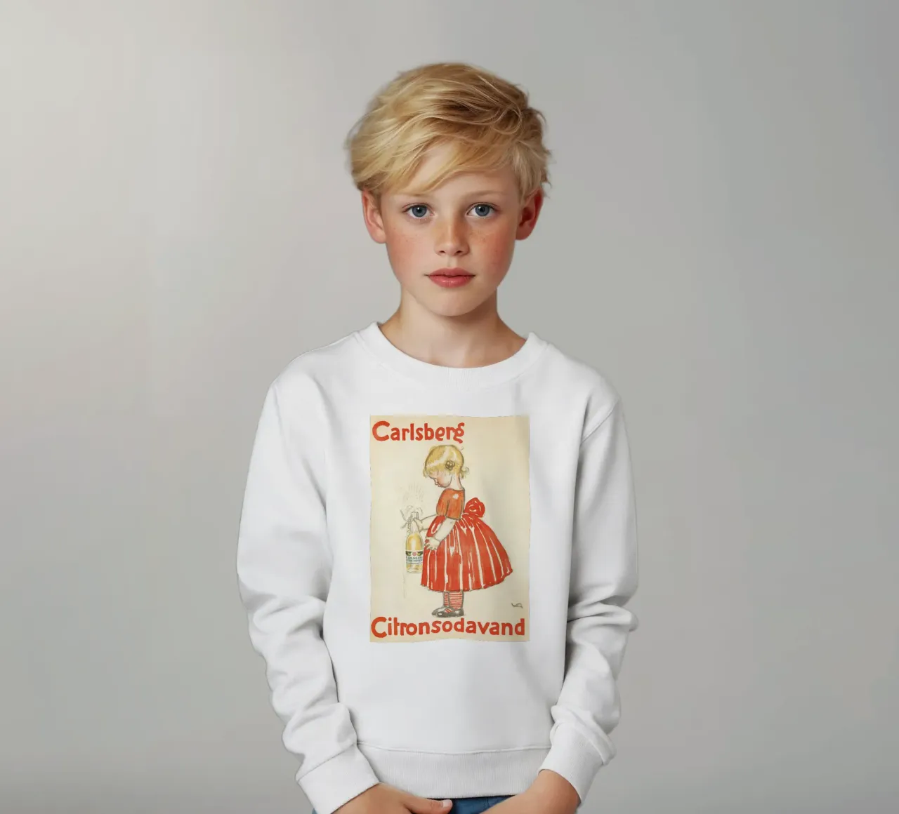 Refresco de limón Carlsberg sudadera para niño de Alexandra Sutton
