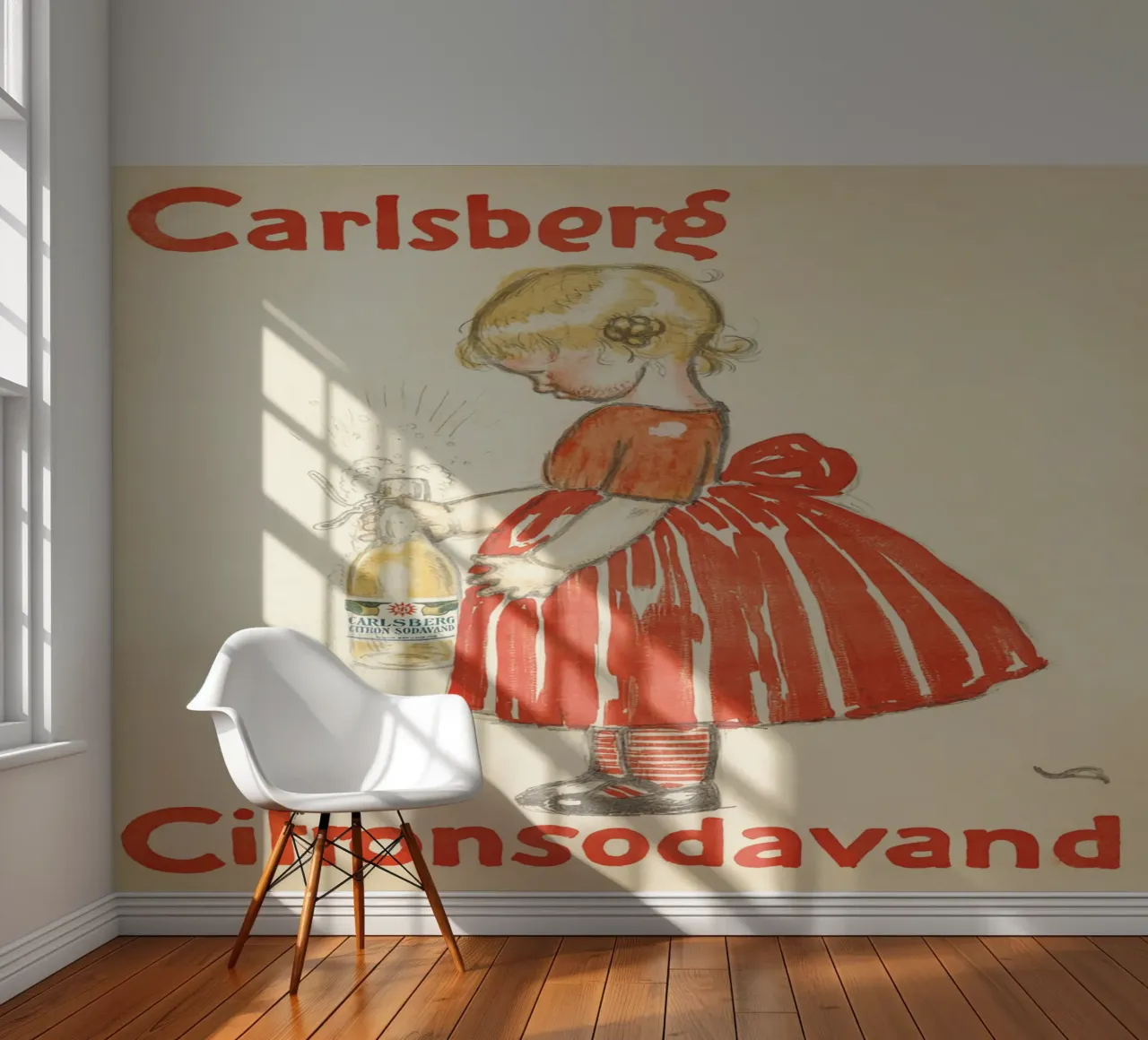 Carlsberg Zitrone Soda Wasser Fototapete von Alexandra Sutton