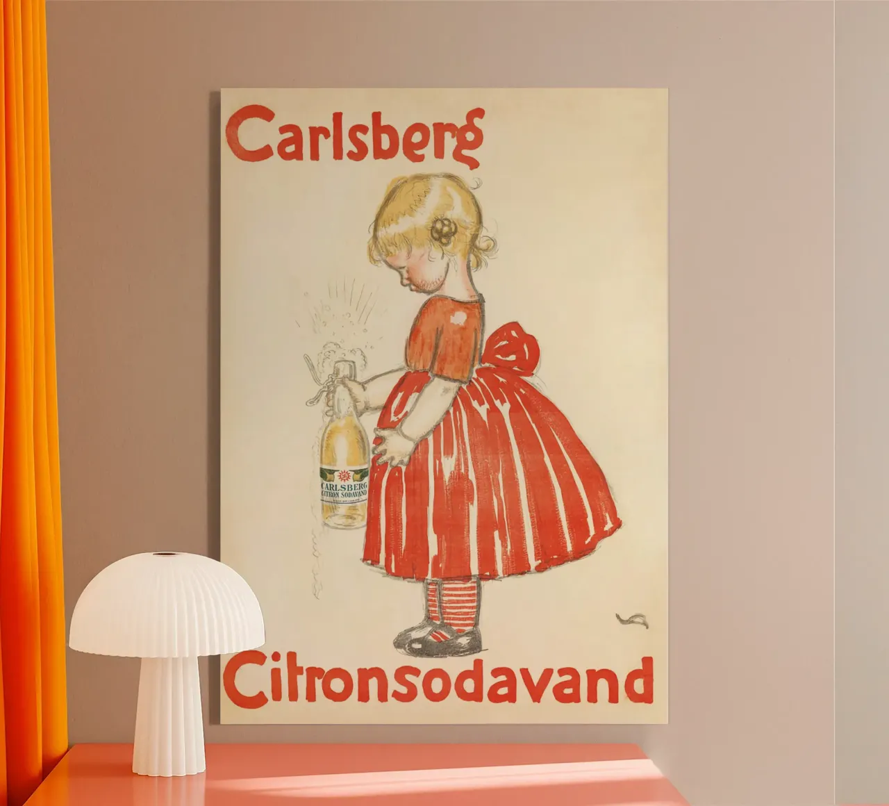 Refresco de limón Carlsberg metacrilato de Alexandra Sutton