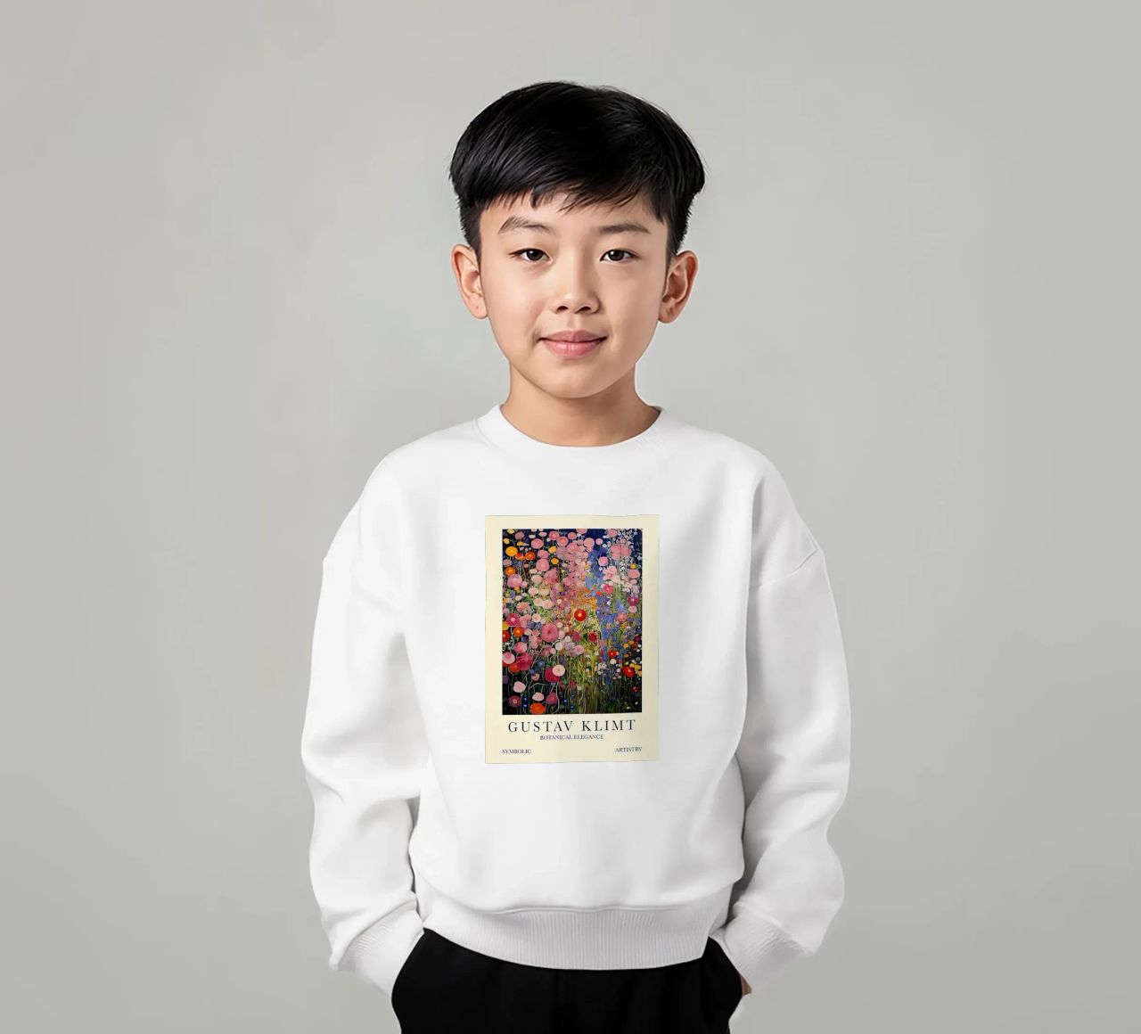 Gustav Klimt Kinder Sweatshirt von Kristian