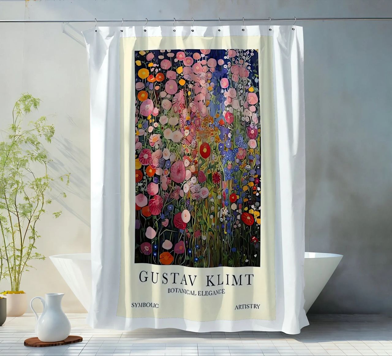 Gustav Klimt Duschvorhang von Kristian