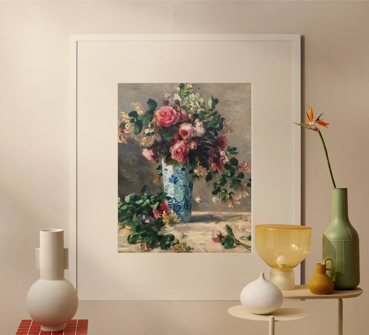 vase à fleurs coloré claude monet décoration de table hahnemühle de belong shop