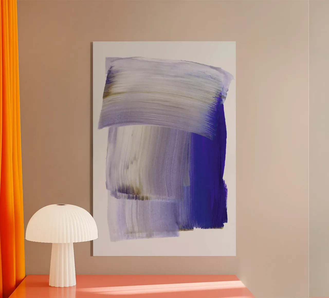 Abstract Brush Strokes 100 plexiglass da Mareike Böhmer