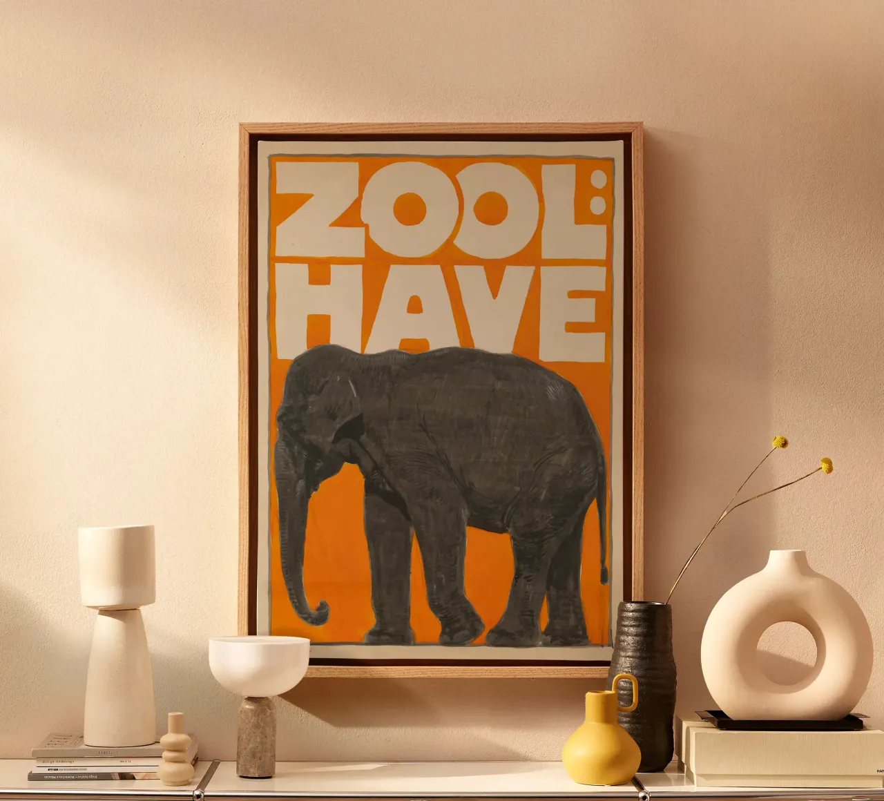 Zool Have toile avec Caisse américaine de Alexandra Sutton