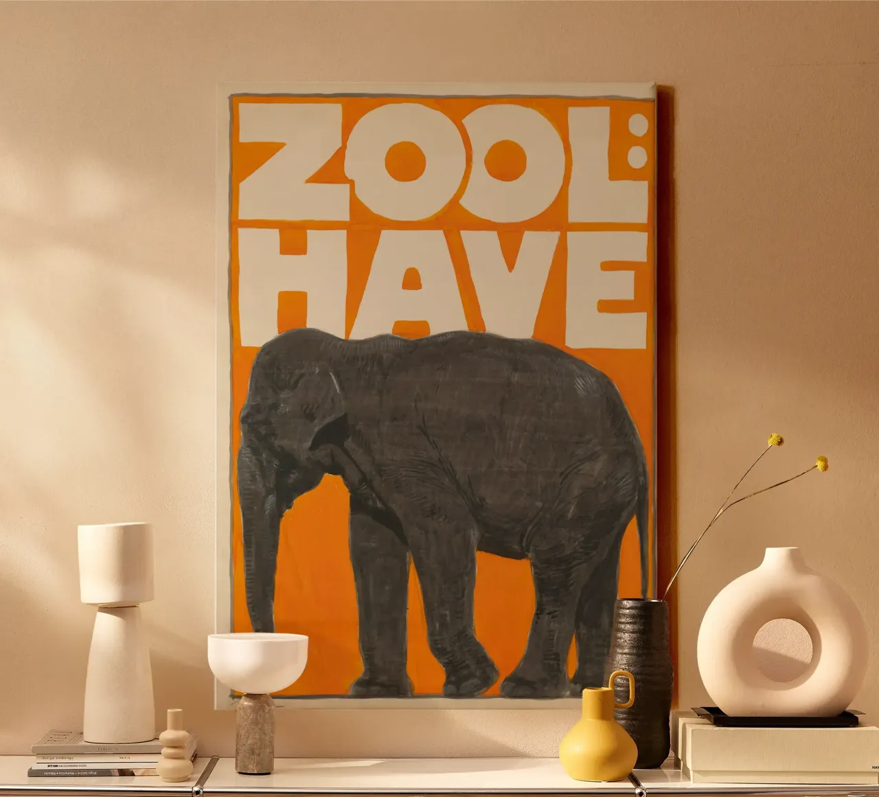 Zool Have toile avec Caisse américaine de Alexandra Sutton