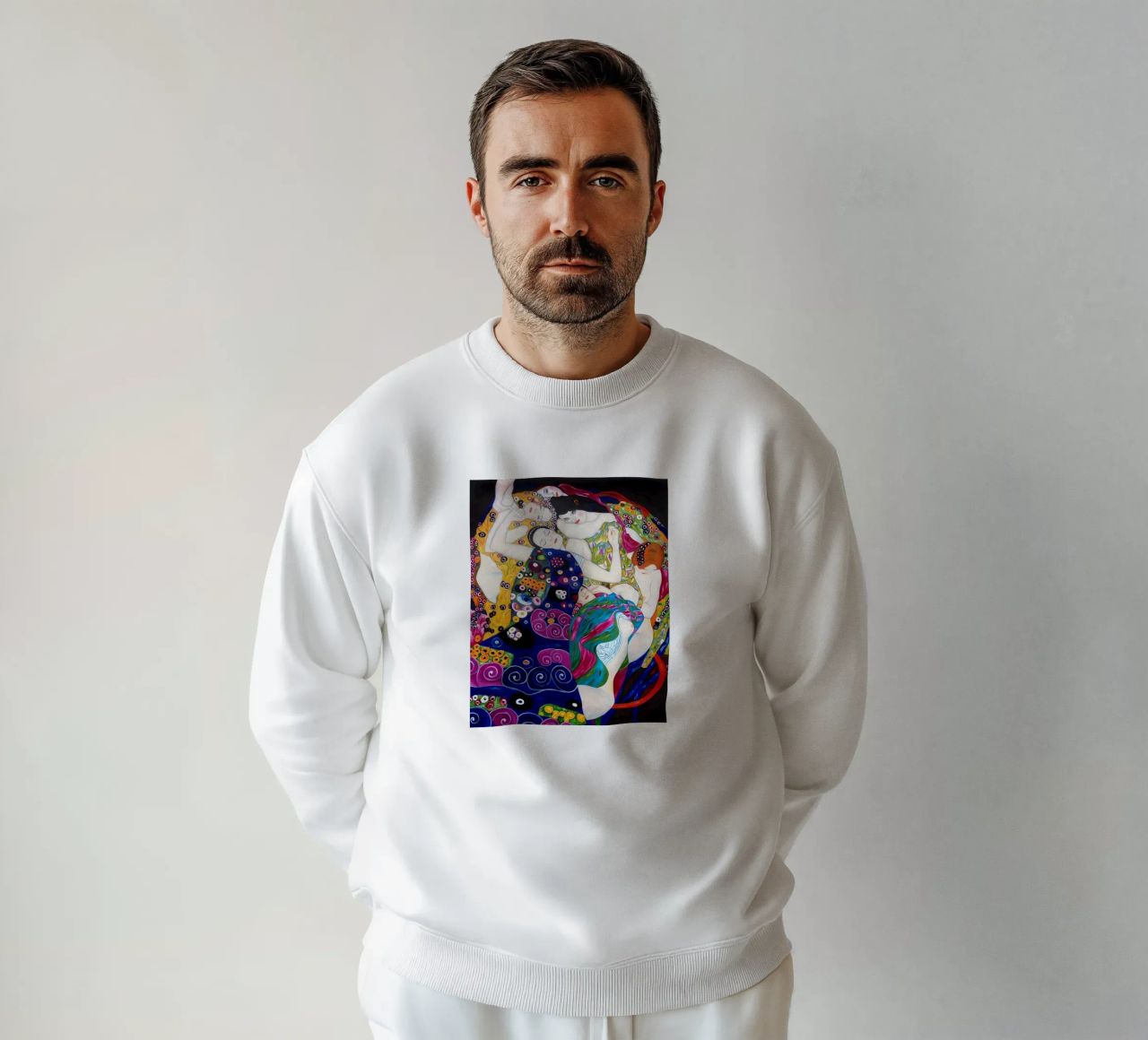 Gustav Klimt felpa da Kristian