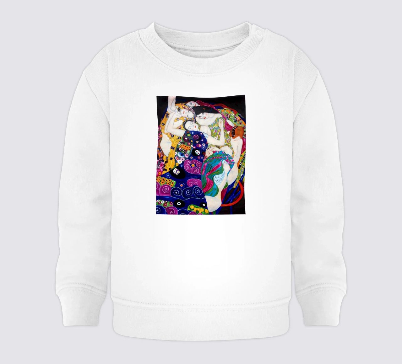 Gustav Klimt felpa neonato da Kristian