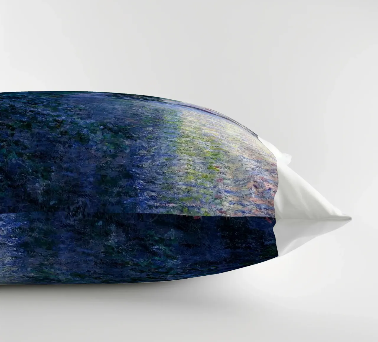 pont de briques tranquillité vue panoramique claude monet coussin de belong shop