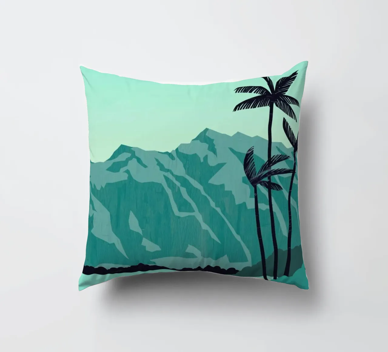 Surfing Beach cuscino da Katinka Reinke